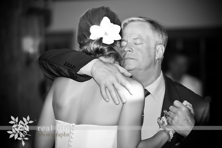 First dance Bride with her dad at Gorrono Ranch Telluride Wedding