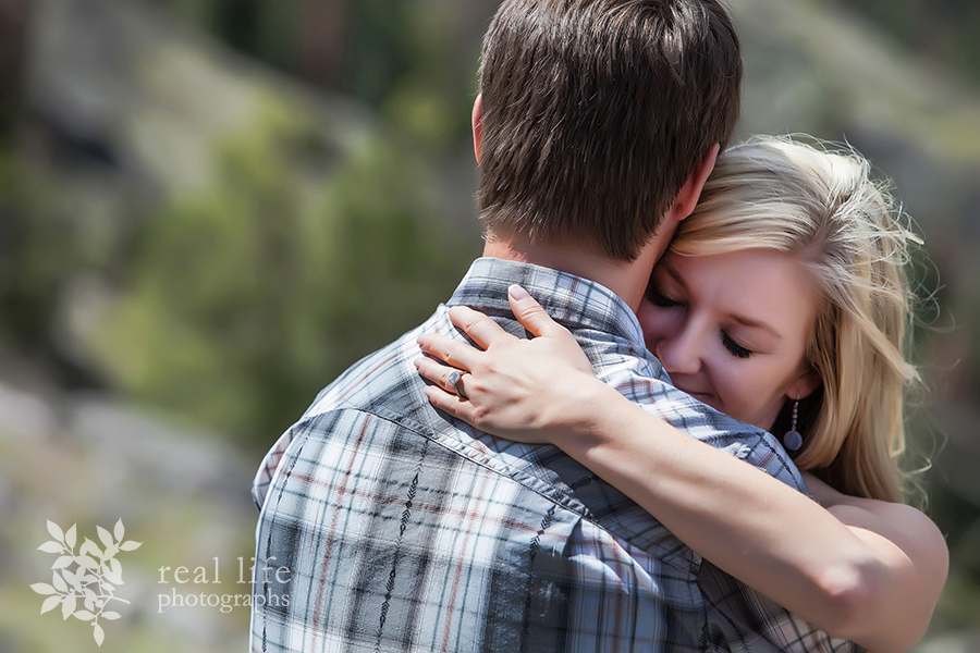 Ouray Colorado engagement session in the mountains
