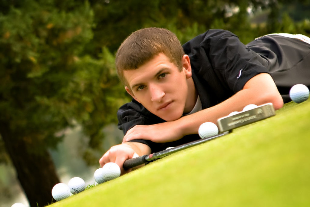 Telluride high school senior golfer