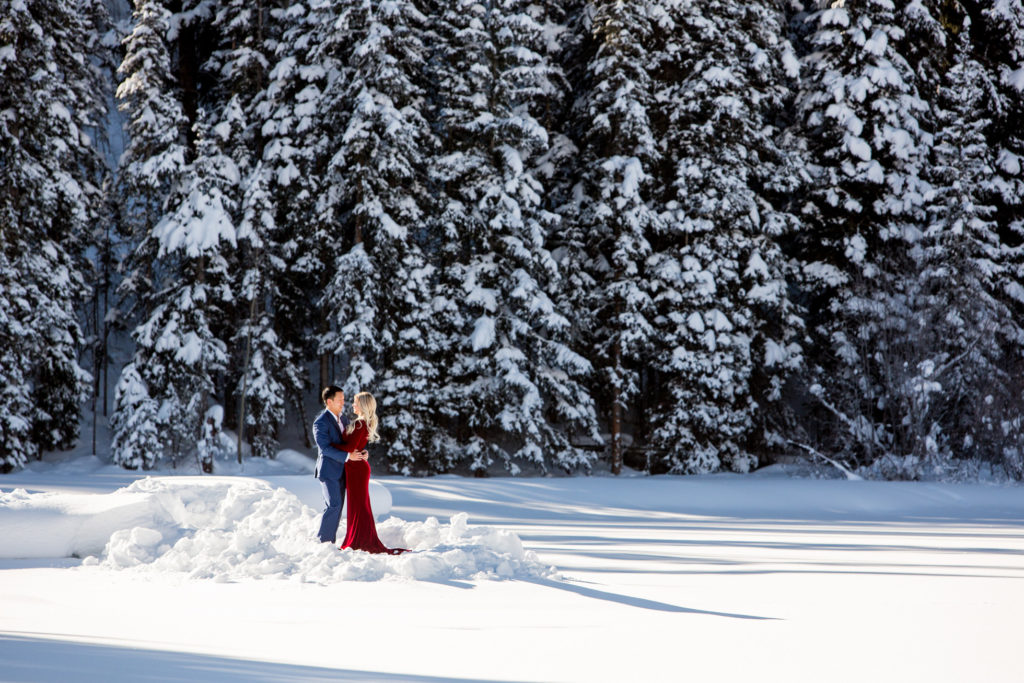Telluride Winter Engagement Session photographed by Telluride, Colorado's leading wedding photographer Real Life Photographs