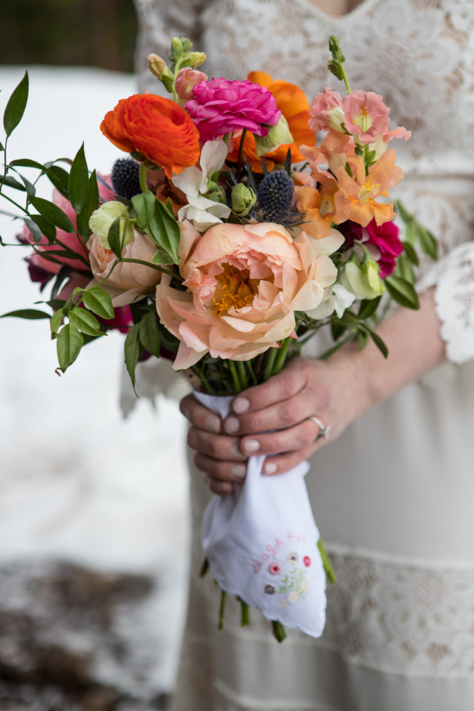 brides bouquet by Nested