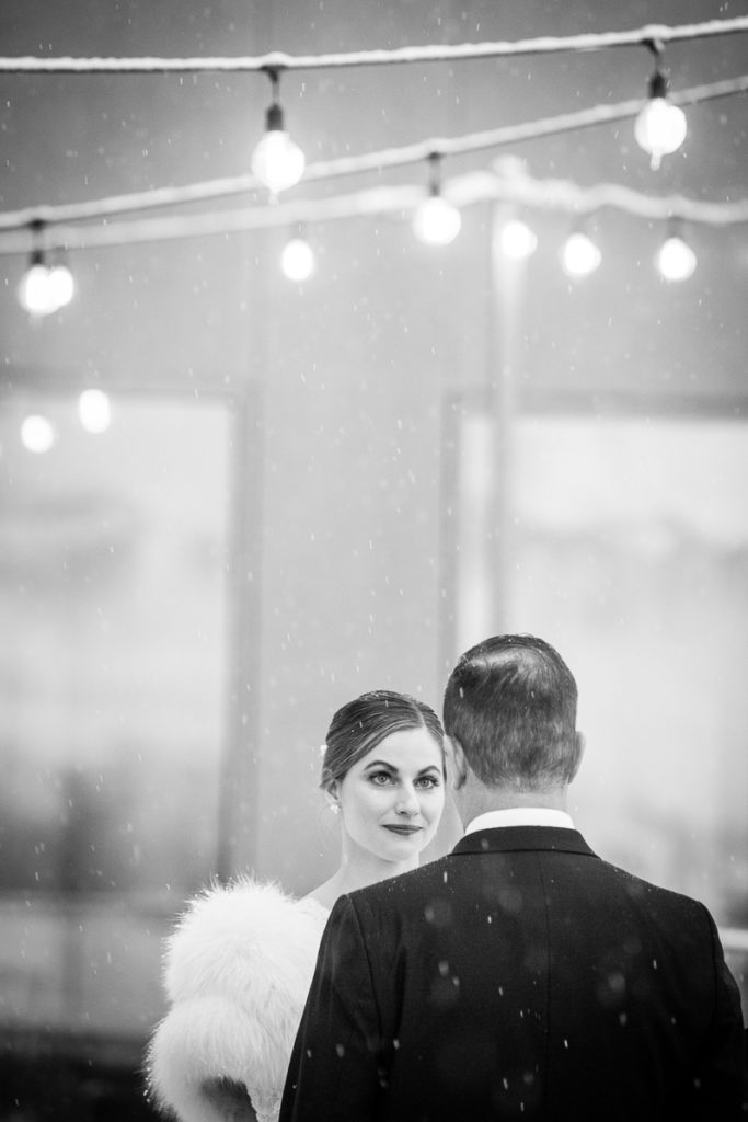 Winter Telluride Peaks wedding 
