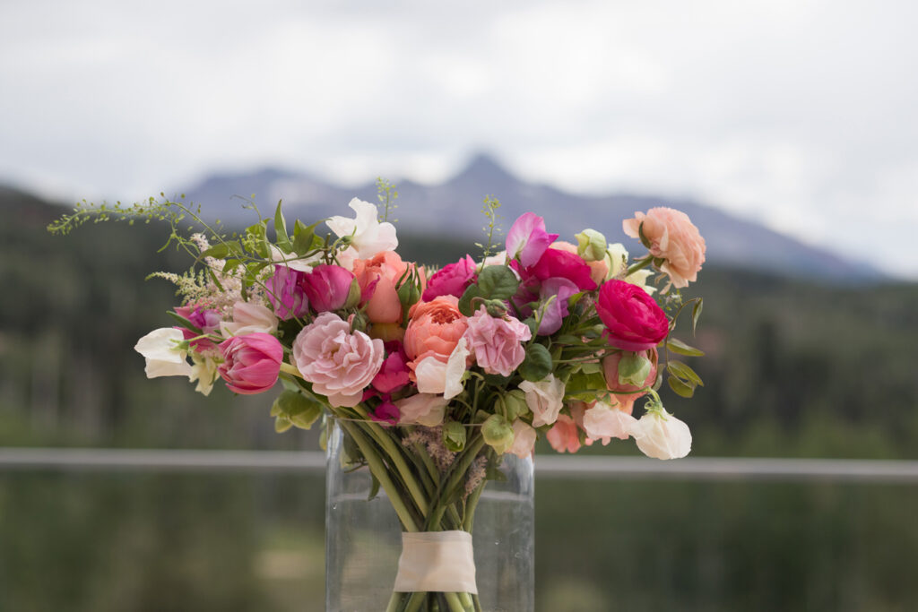 Telluride bridal bouquet